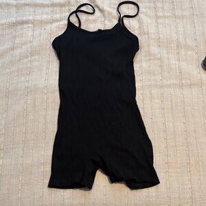 Lulu's Elegant Black Romper